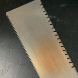 #183 Nagakatsu Double Edge Saw Eddy Type Handles set by Kurashige For Hard Wood 長勝鋸 渦巻き柄 両刃鋸 250mm