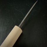 Baishinshi Kunimitsu Long Type Kokatana kiridashi type left hand  梅心子圀光 長刃小刀 特製 鞘付 左 79mm