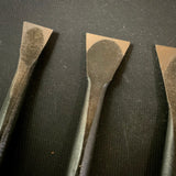 Takashiba Bachi chisels      /       高芝 バチ鑿  Bachinomi