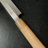 Old Stock Ishido Yanagiba Bocho with Blue steel kitchen knife  掘出し物 石堂 青紙鋼 柳刃包丁 180mm