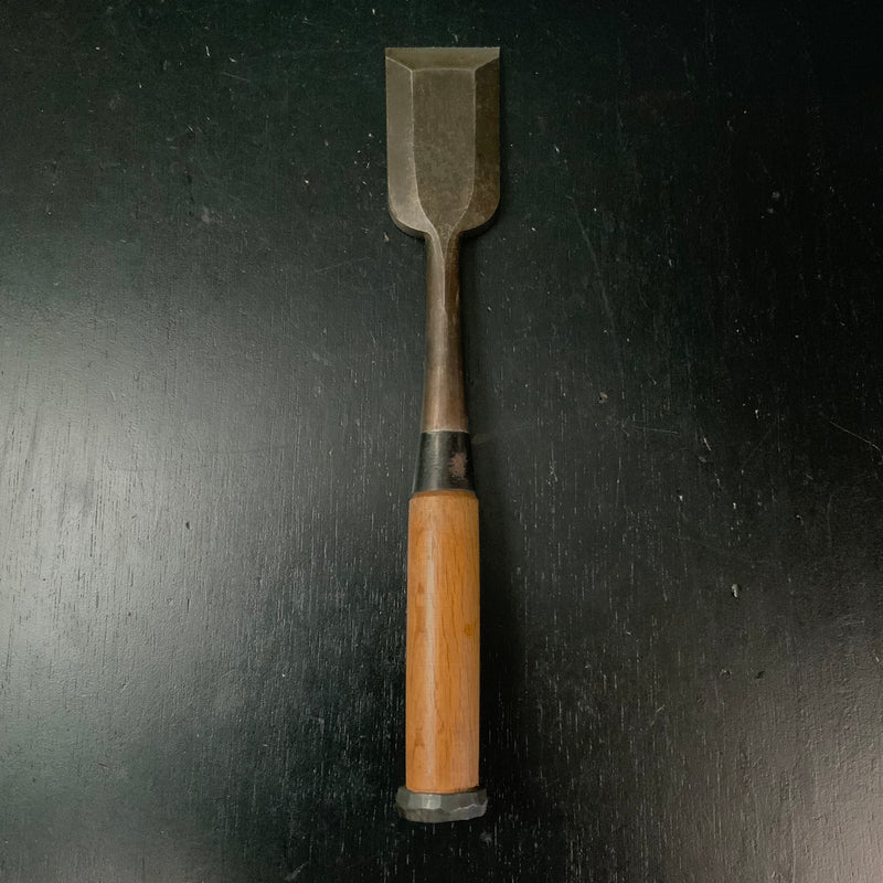 #1 Old stock Hidari Hisasaku Timber chisels  48mm.     掘出し物 左久作 叩き鑿 48mm
