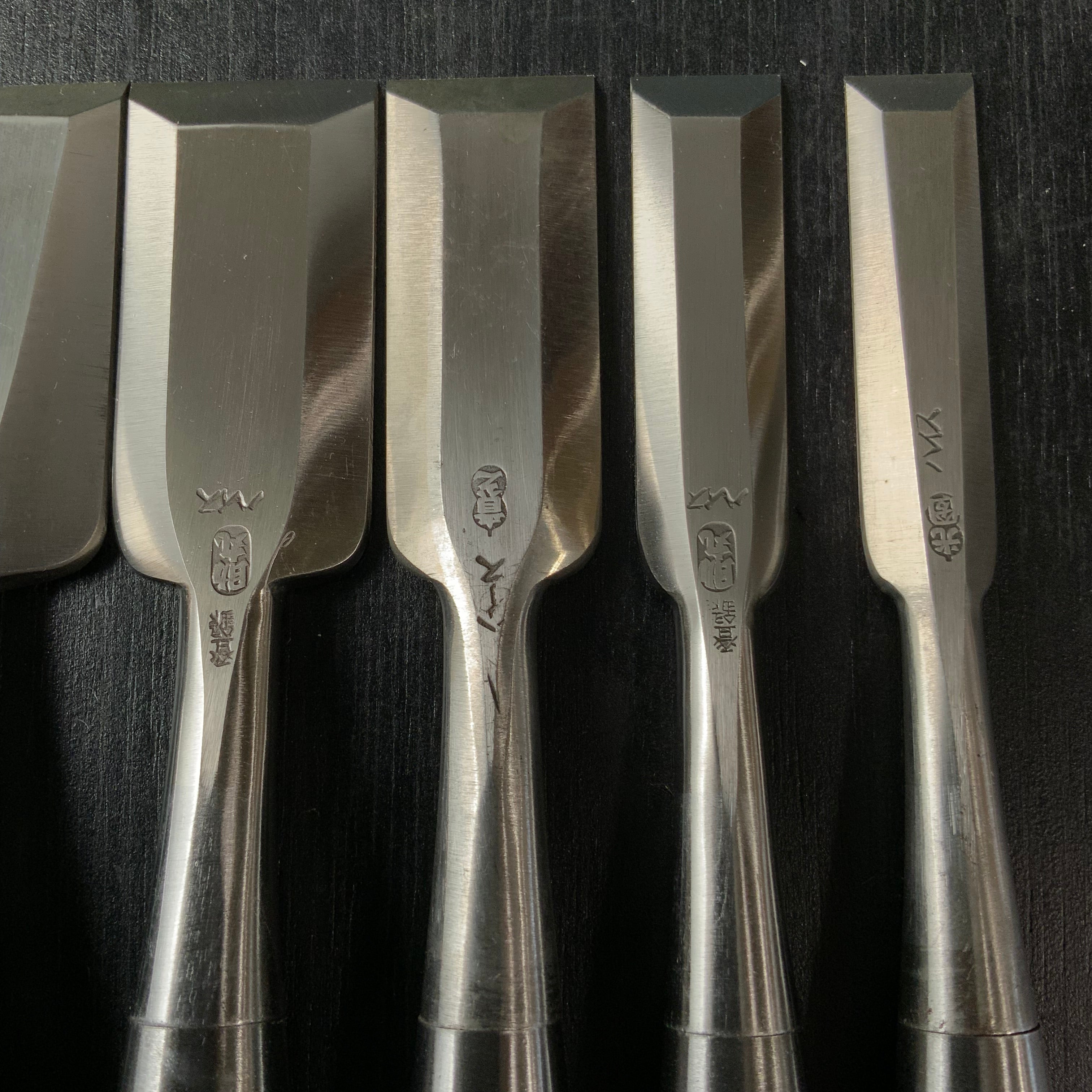 #2 High-Speed Steel Bench chisels chisels set ハイス 追入組鑿 Oirenomi 5本組