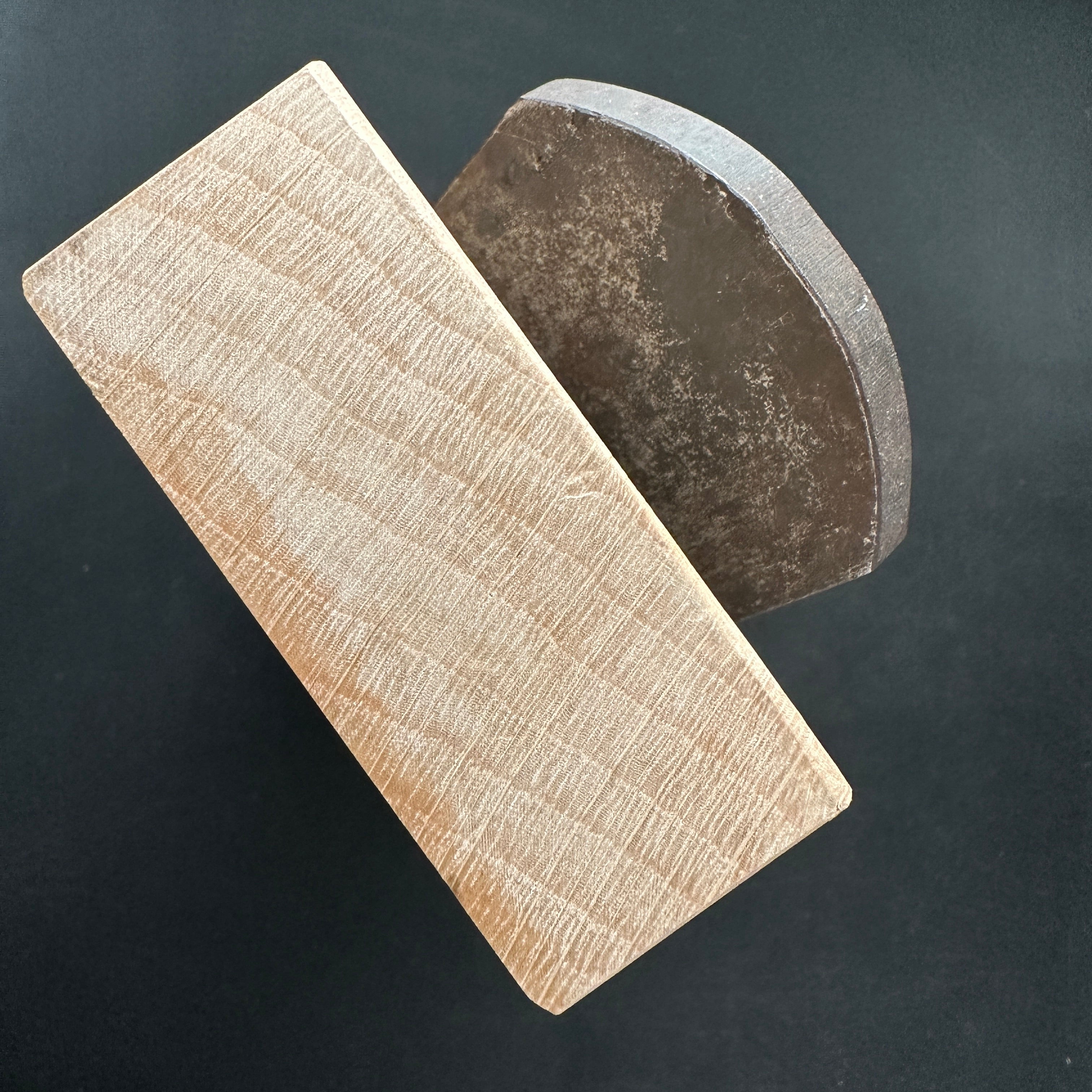 使用する準備ができて！昇運鶴平滑鉋 (カンナ) 小吉屋ボディ 初心者