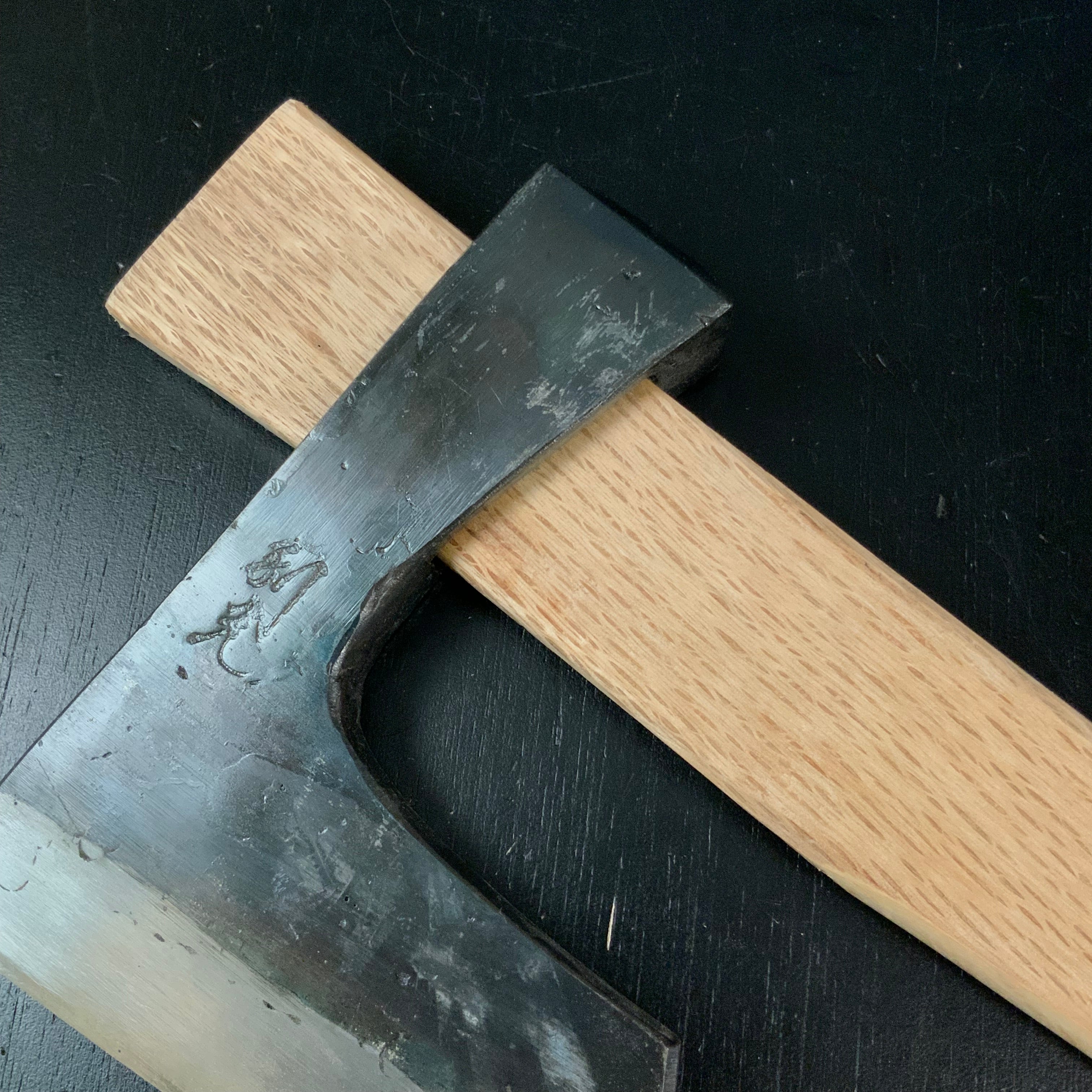 Mk19 Old stock Japanese Carpenter's Axe 掘出し物 鉞 木割り斧 Masakari