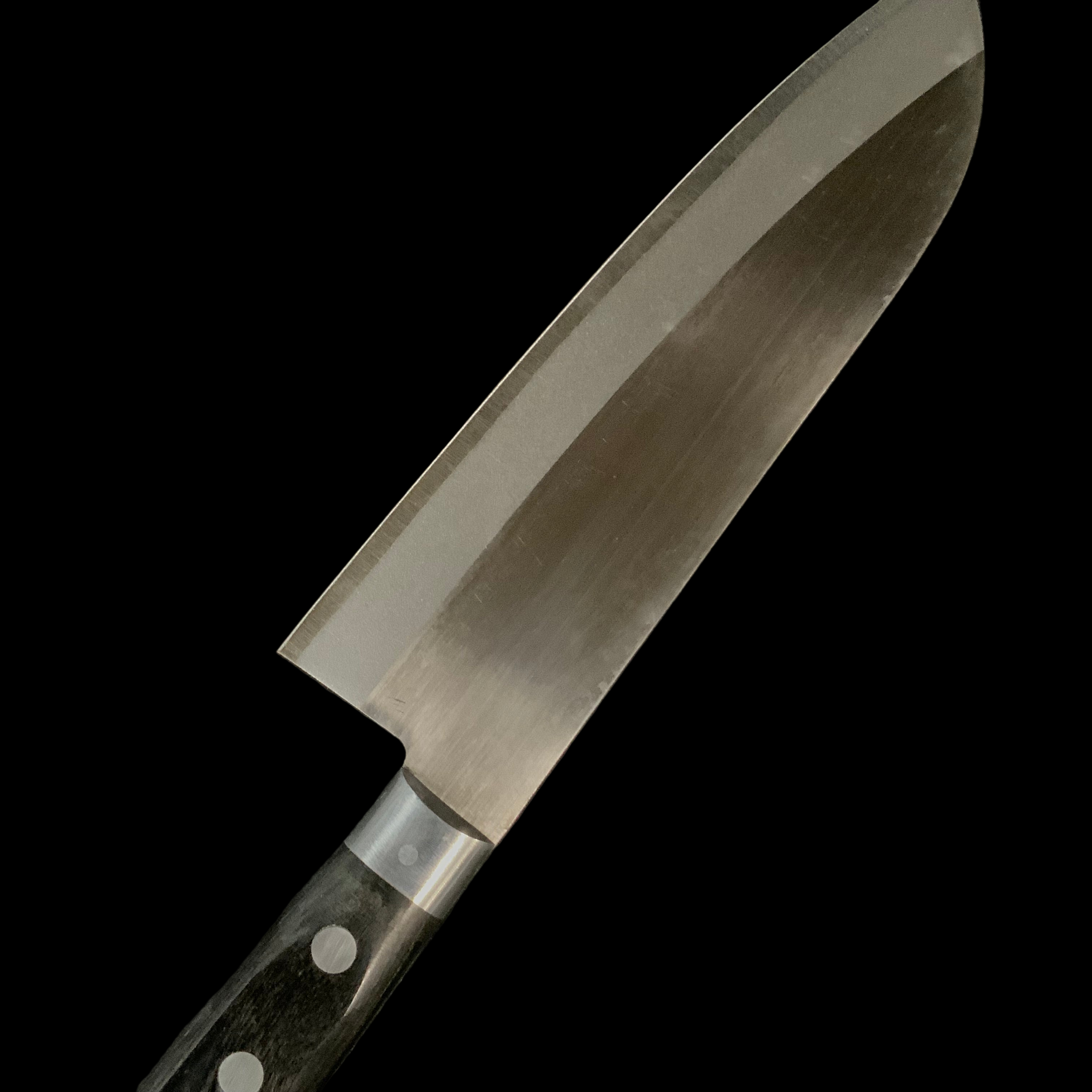 Sekimasa Santoku knife stainless steel blade with full tang    関正 三徳包丁  165mm