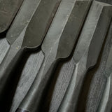 Ouchi Dovetail chisels set by Ouchi 4th generation 四代目大内俊明作 宗家大内 鎬追入組鑿 シノギ