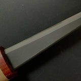 Old stock Sakamitsu 1st generation Kuri Kokatana Left (Carving knife) with white steel  掘出し物 初代坂光作  繰小刀 左 130mm