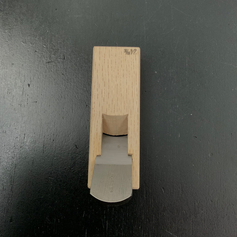 Yoshitaka Mini Rounding Plane  (Uchimaru Kanna) made by Komori 小森作 義隆 内丸豆鉋 24mm