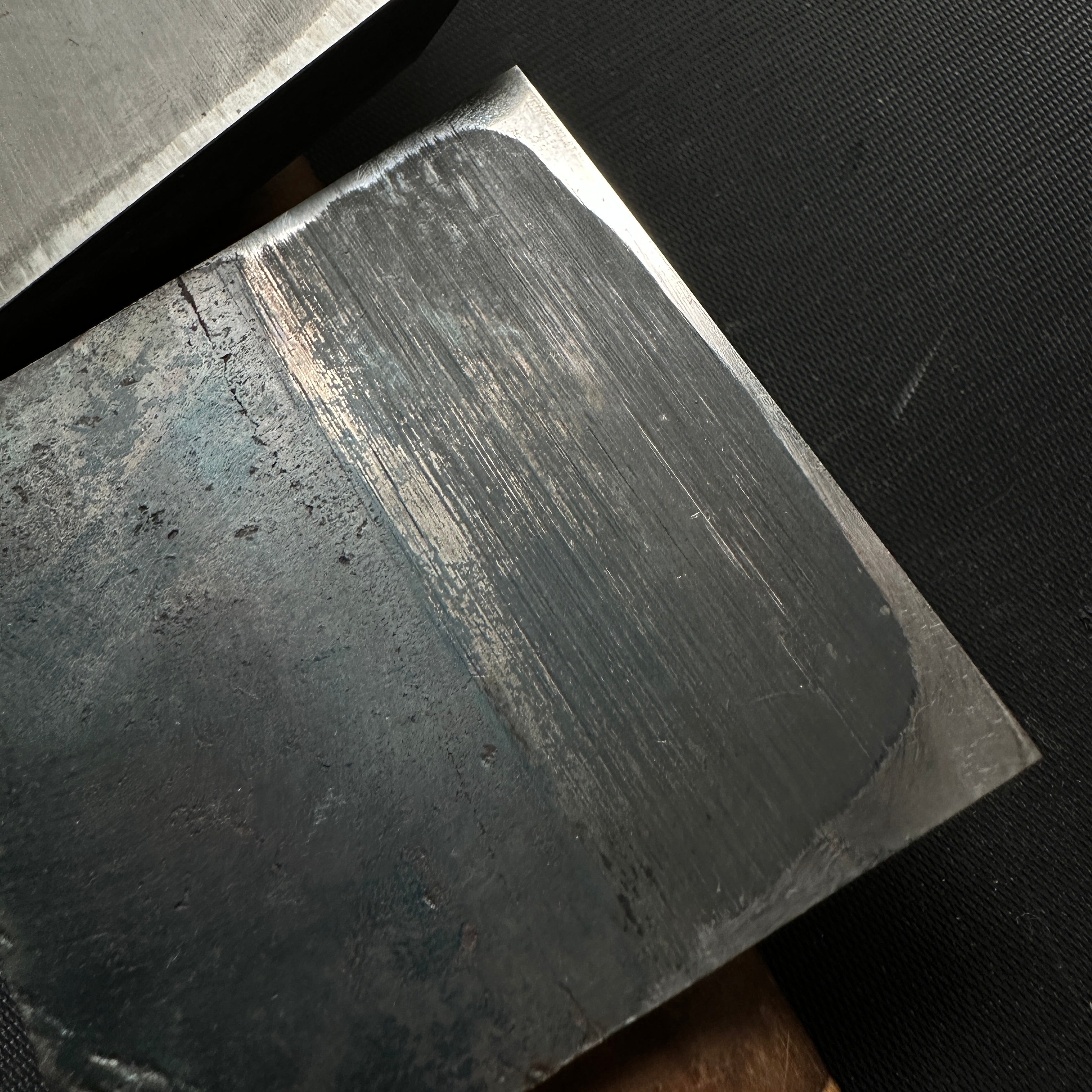 Kuniaki Smoothing Plane 65mm(Kanna)  by Nakano Takeo with Super steel 中野武夫作 仕上げ鉋 国明 特殊スーパー鋼  65mm