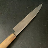 Old Stock Ishido Yanagiba Bocho with Blue steel kitchen knife  掘出し物 石堂 青紙鋼 柳刃包丁 180mm