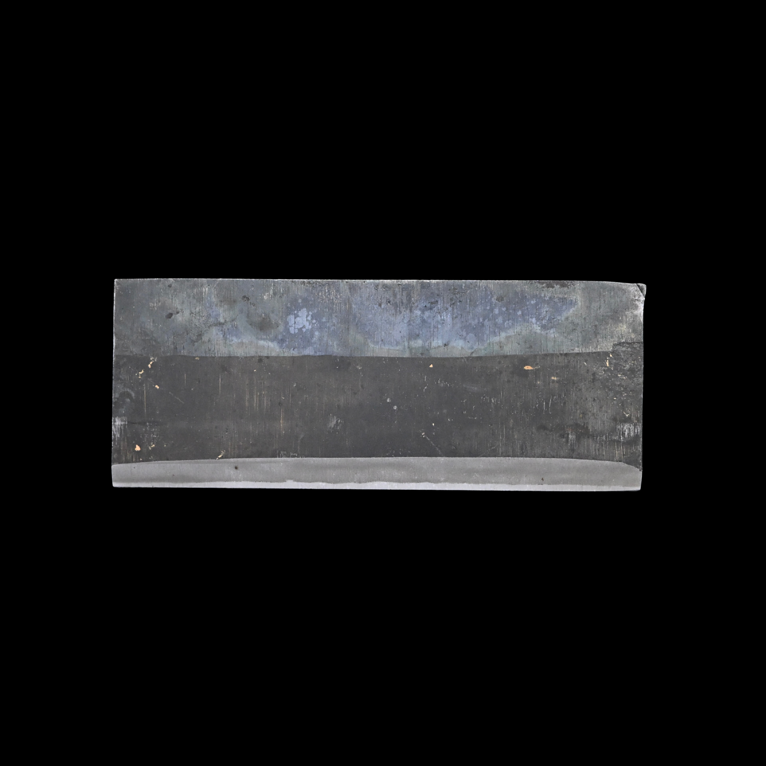 掘出し物  貞城  大鉋 刃のみ 5寸5分 青紙鋼    Old stock Sadajo Large Plane Blade  Blue steel by Rinkichi Sekikawa　