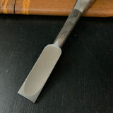 Tasai Mokume Special Medium Timber chisels with Cassia siamea handle   田斎作 木目 中叩き鑿 鉄刀木柄 24mm Chutatakinomi