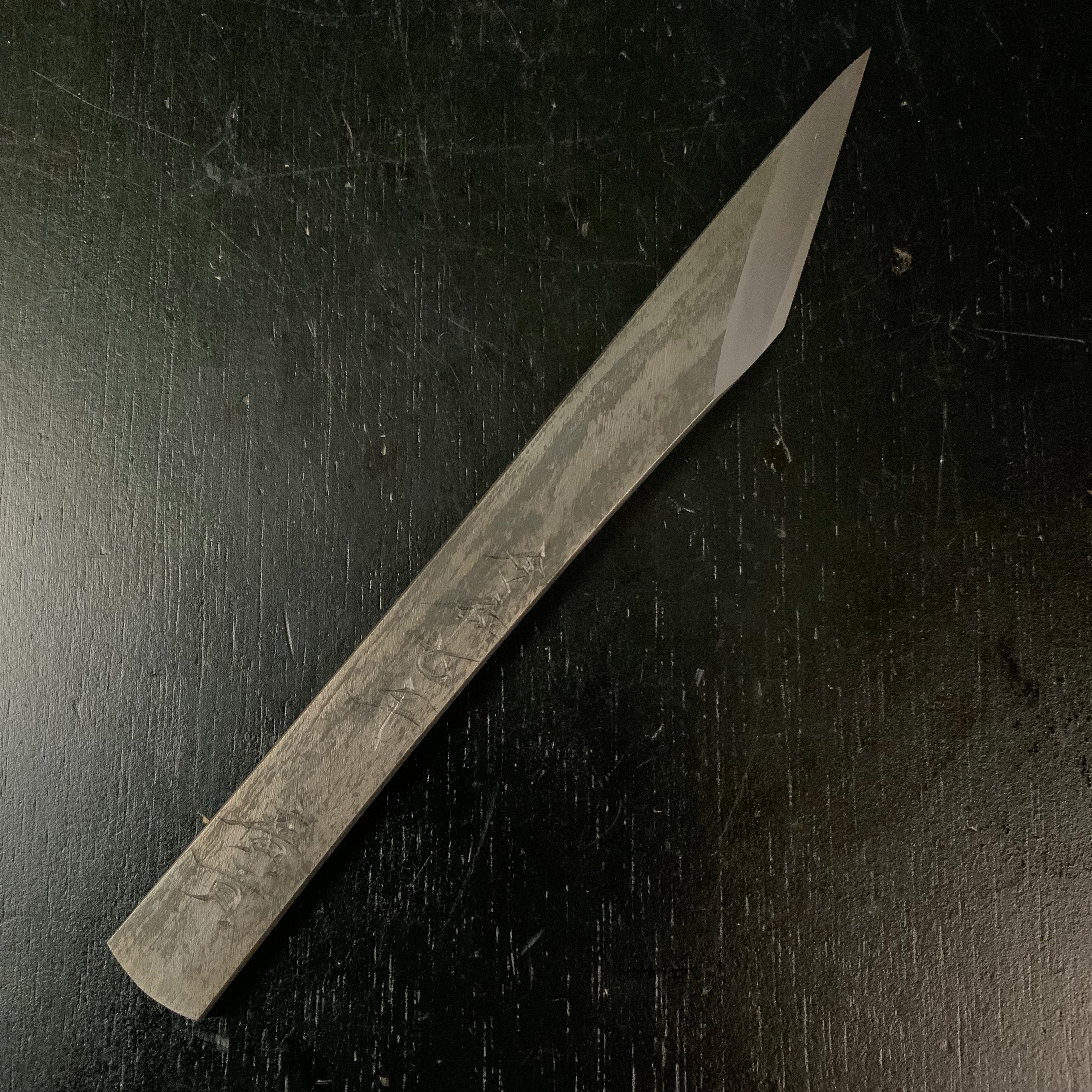Gasho Hirotsugu Right hand Kiridashi by Sozen Carving  賀正 廣貢 素全作  切出し小刀 右  21mm
