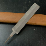 Old Stock TSUBOTAMA 100mm Single edged file for Handsaw sharpening (Surikomi-Yasuri) 掘出し物 壺玉  片刃 すり込みヤスリ 100mm