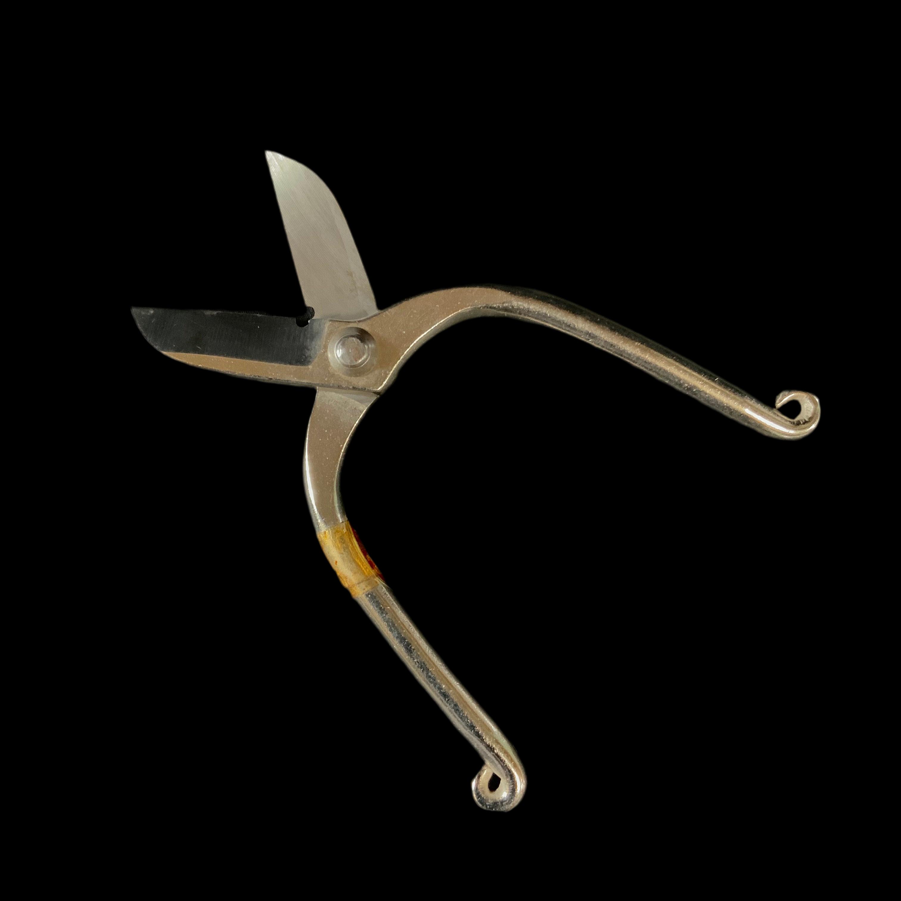 Old stock Minamoto kaneshige Flower shears “Ueki“  掘り出し物 源金重 植木鋏  170mm 針金切り付き