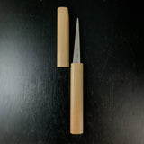 Baishinshi Kunimitsu special small Kuri Kokatana kiridashi type 梅心子圀光 特小 繰り小刀 鞘付き 83mm