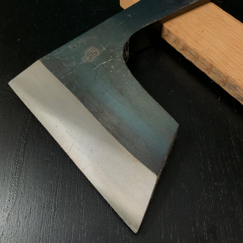 #Mk17 Old stock Japanese Carpenter's Axe  掘出し物 鉞 木割り斧  Masakari