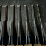 Kiyohisa Bench chisels set by Watanabe Kiyoe 渡辺清栄作 清久 追入鑿 10本組 Oirenomi