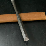 Tasai Mokume Special Dovetail chisels (usunomi) with Evony Handle Double URA 田斎作 木目 鎬薄鑿  二つ裏 黒檀柄