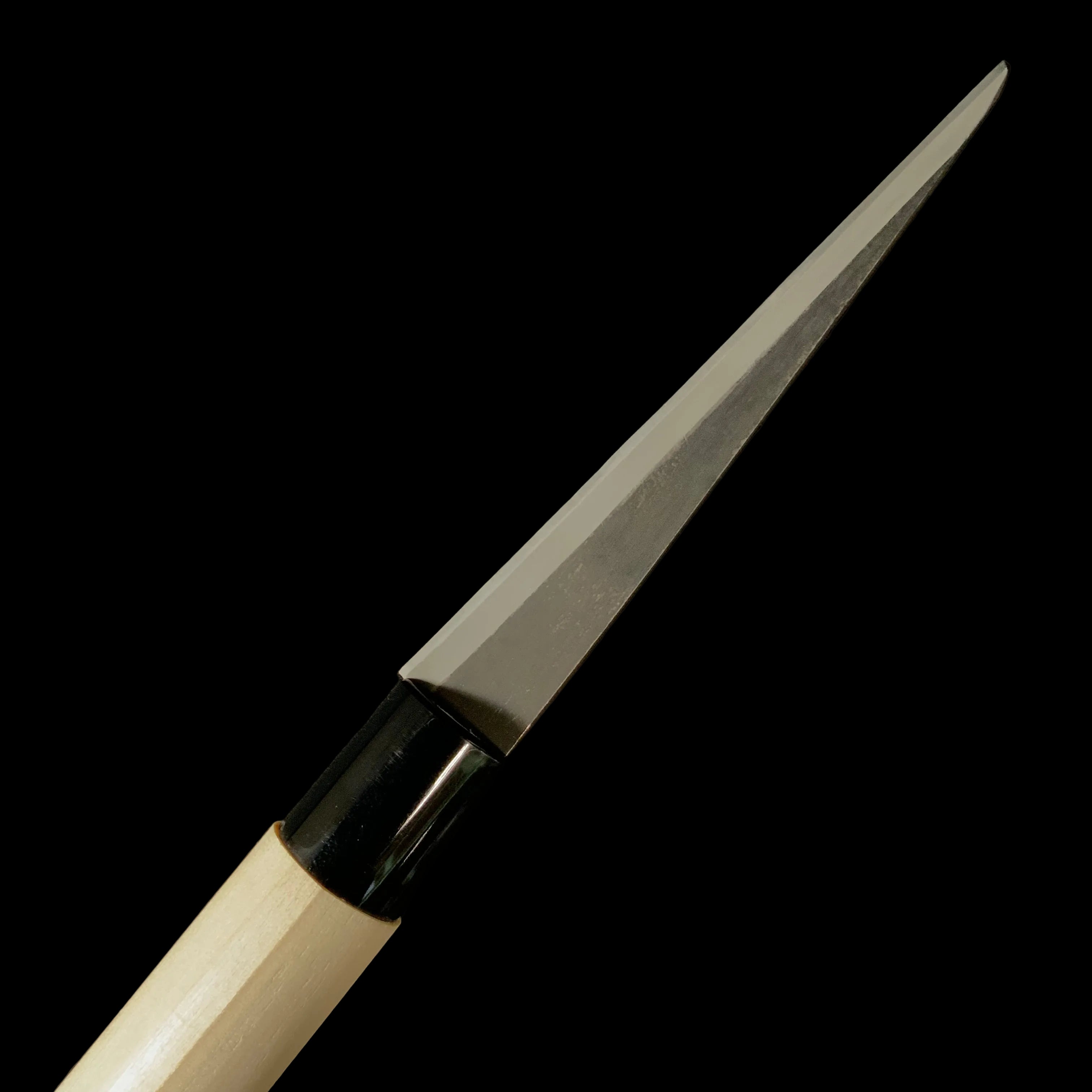 梅心子 繰り小刀 左  135mm  サヤなし Baishinshi Kuri Kokatana (Carving knife)  Left hand