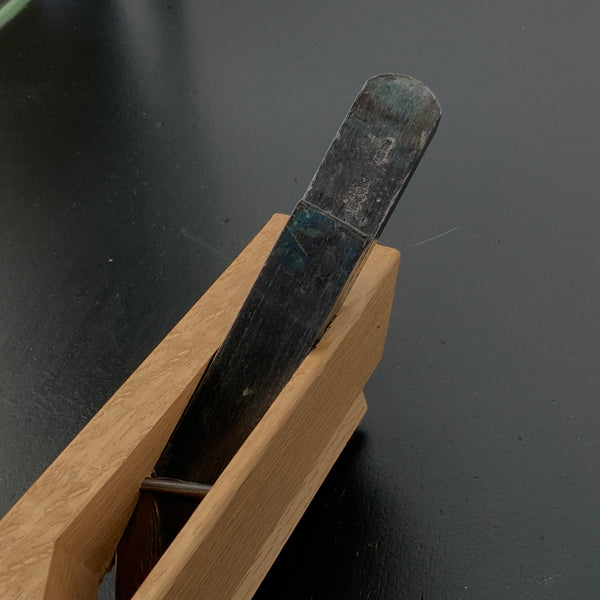 #10 Old stock Yoshitaka Side Rabbet Plane with right hand    掘出し物 義隆 右 脇取鉋 Wakitori kanna