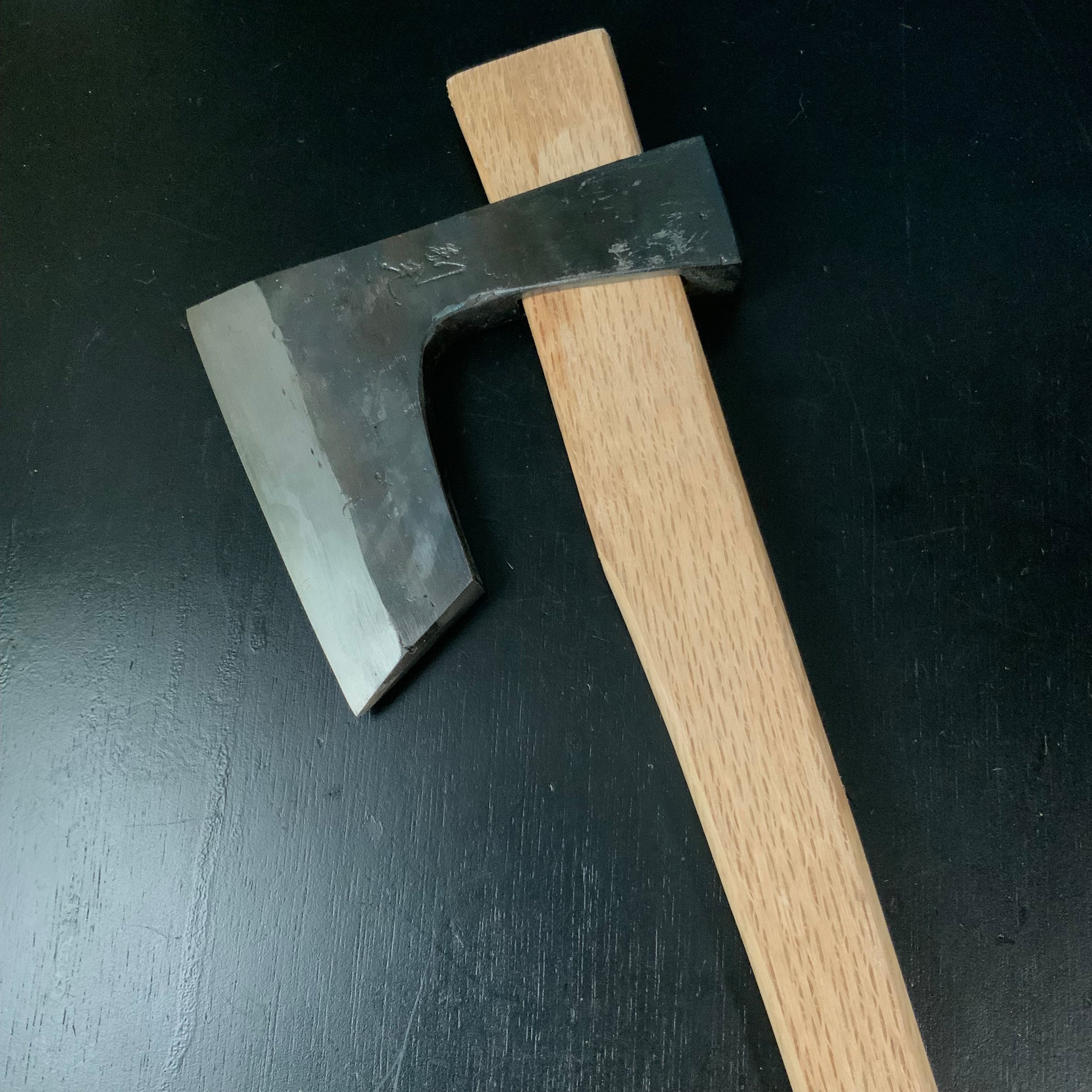 #Mk19 Old stock Japanese Carpenter's Axe 掘出し物 鉞 木割り斧 Masakari