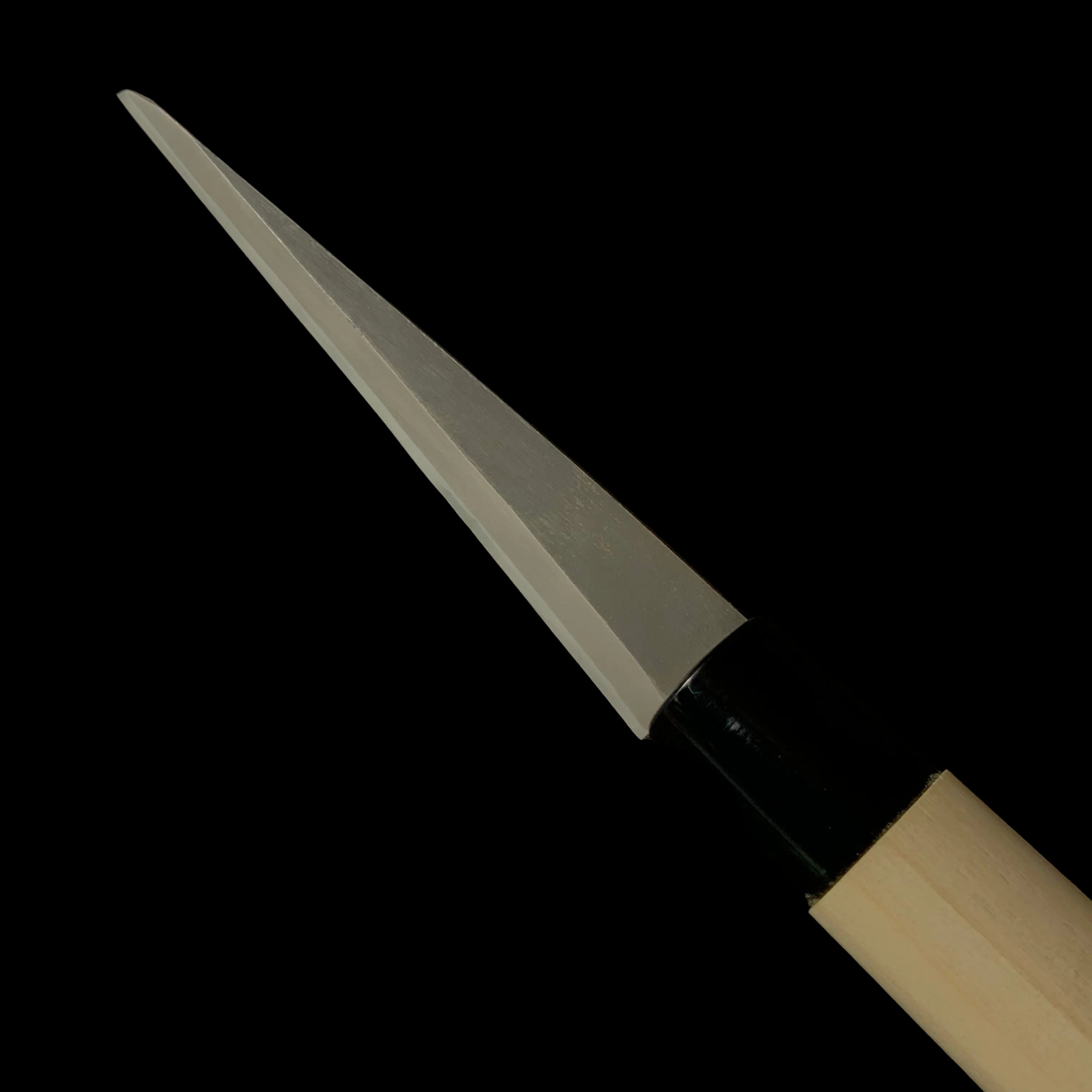 梅心子 繰り小刀 左  135mm  サヤなし Baishinshi Kuri Kokatana (Carving knife)  Left hand