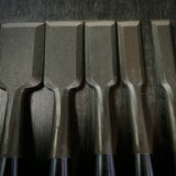 Kiyohisa Bench chisels set by Watanabe Kiyoe 渡辺清栄作 清久 追入鑿 10本組 Oirenomi