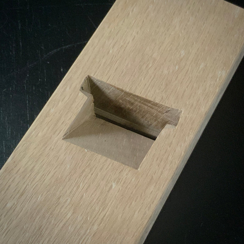 Old stock Kogoro Standing Plane (Dainaoshi Kanna) 掘出し物 虎五郎 台直鉋  段付き 42mm