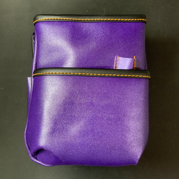 Kouetsu Working Waist Bag Japanese Carpenter Leather Bag  侊悦 大工用腰袋 メタリック革製