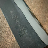 Gihei Santoku Bocho with blue steel    /     義平 三徳包丁 青紙付 165mm