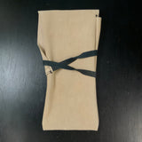 Daido Plane Leather Cloth Bag  ( Up to 55mm Flat Plane ) 大道  鉋袋  床ベロア革製　55mm用