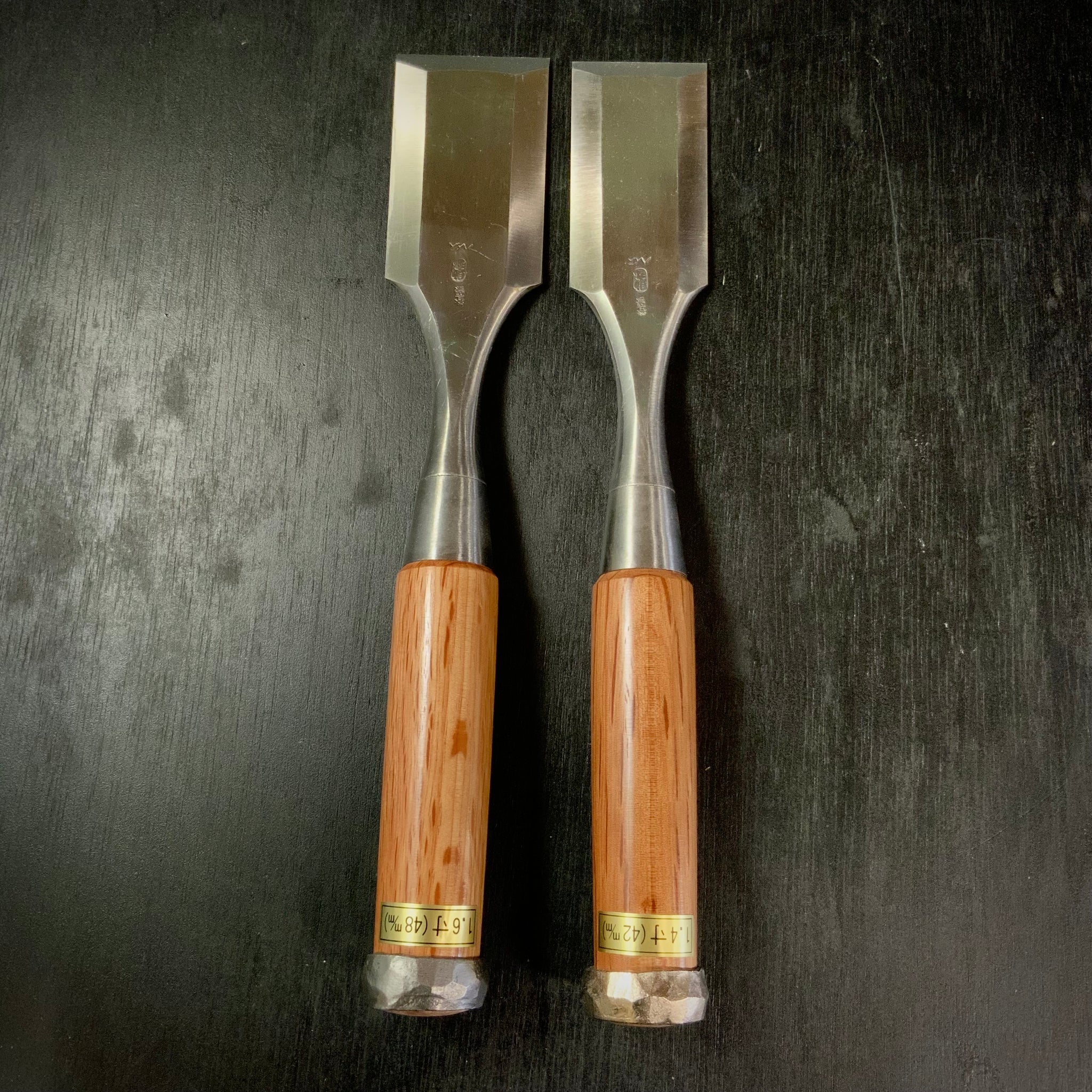 Old stock Sukemaru High-Speed Steel Damekiri chisels 掘出し物 助丸 ハイス鋼ダメ切り鑿