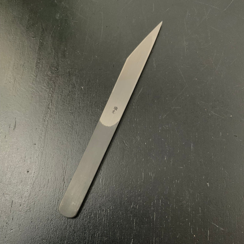 Sakamitsu Kiridashi Kokatana with white steel 坂光作 切出小刀 右 18mm