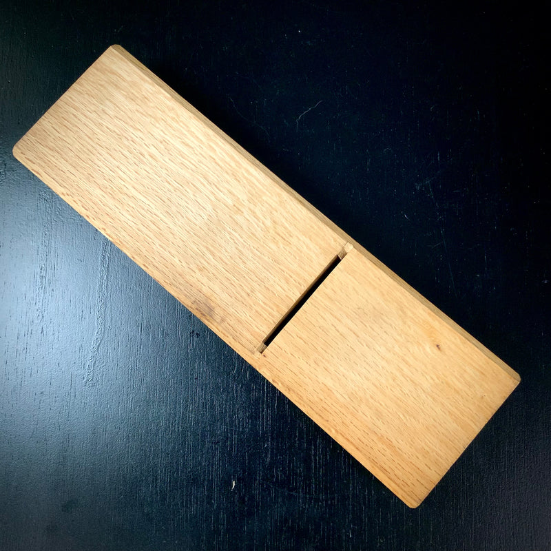 Old stock Smoothing Plane(Kanna) by Ishibashi Toushichi 掘出し物 石橋藤七作 仕上げ鉋 70mm