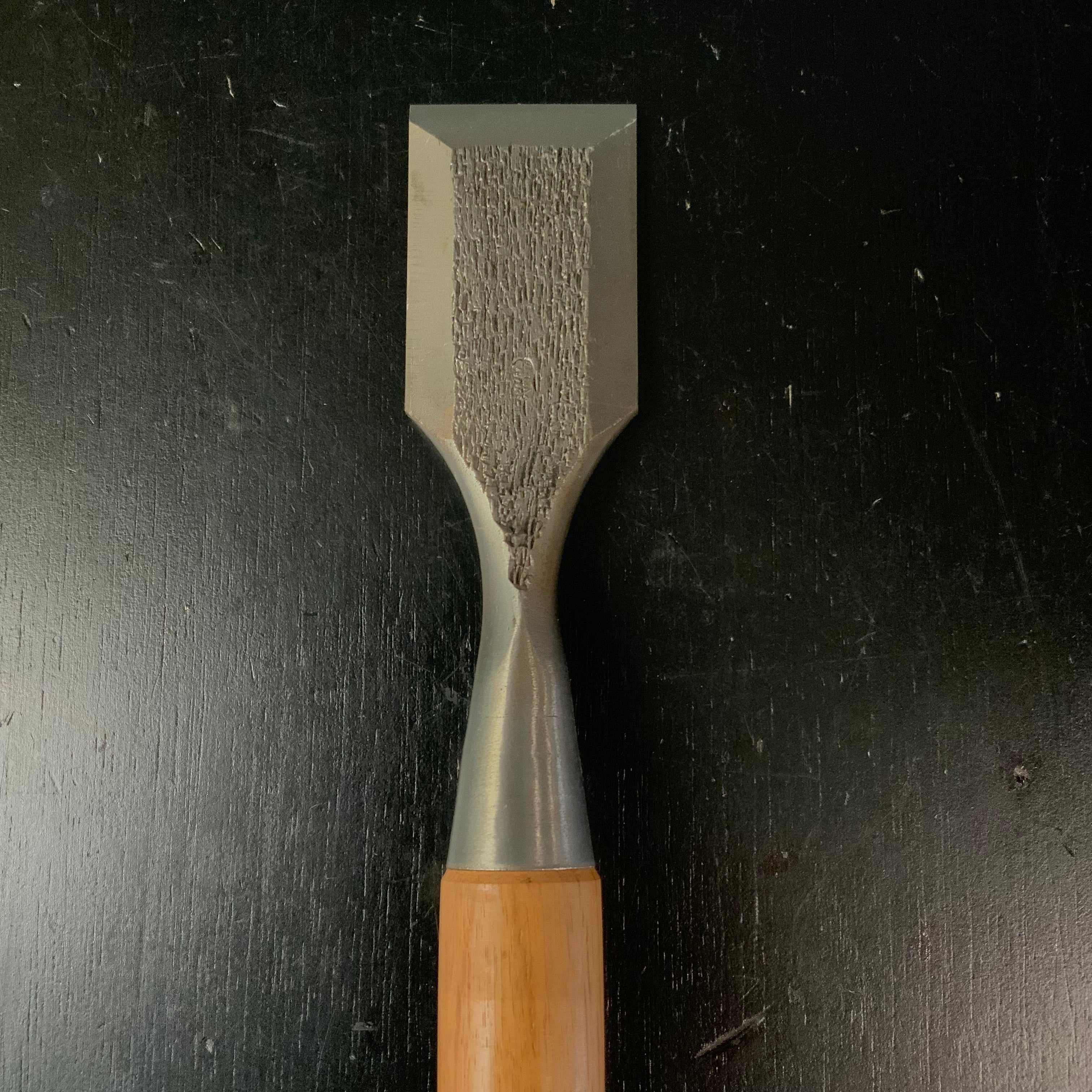 Old stock Damekiri chisels Damekirinomi   掘出し物  ダメ切り鑿 二つ裏   48mm