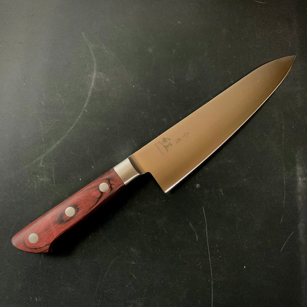 Reigetsu Kurenai  Masakane Chef knife Gyuto 令月 紅 牛刀 180mm