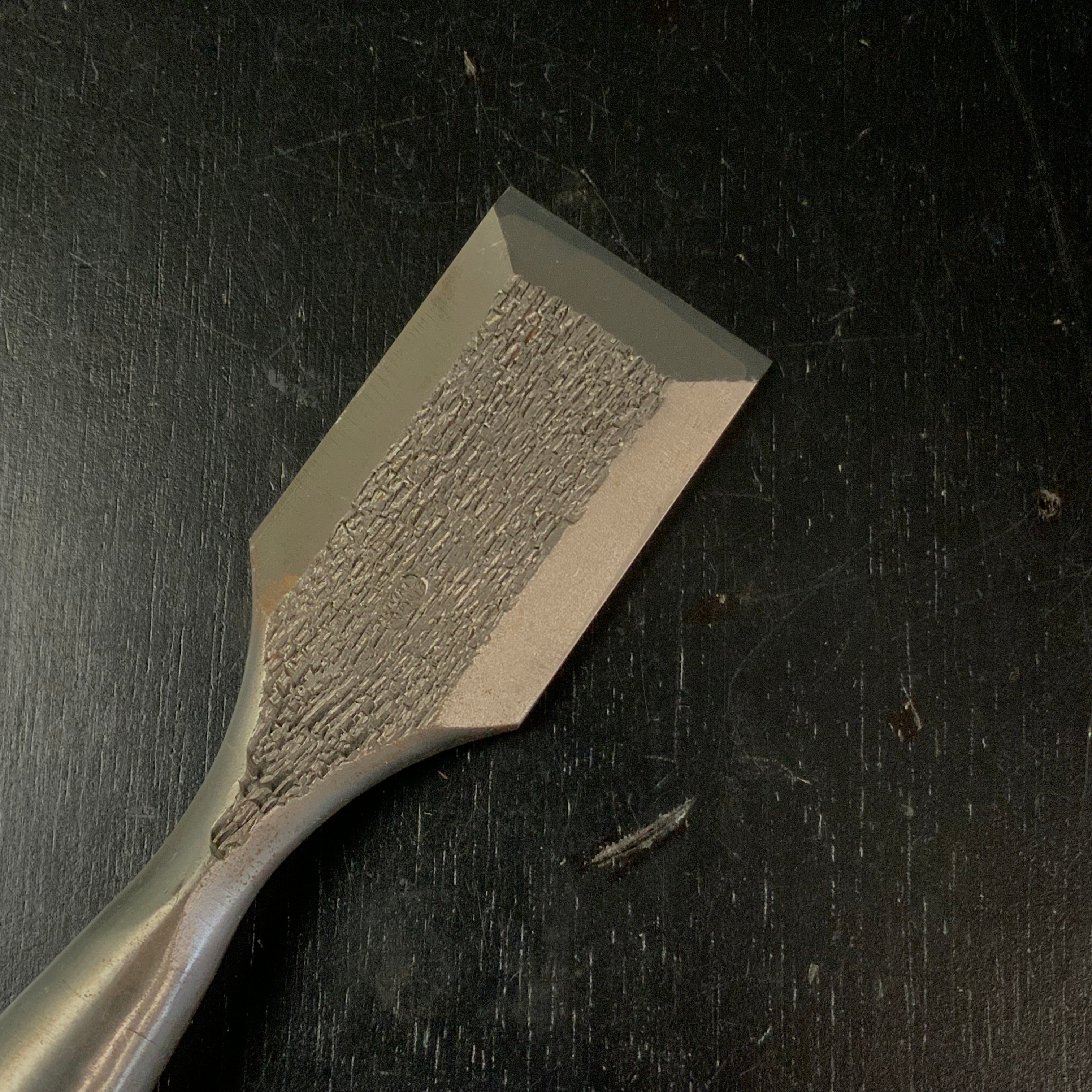 Old stock Damekiri chisels Damekirinomi   掘出し物  ダメ切り鑿 二つ裏   48mm