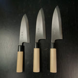 Kuniaki Deba Bocho Kasumi Finish Kitchen knife   國明作 出刃包丁 霞仕上