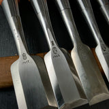 High-Speed Steel Bench chisels Timber chisels set ハイス 追入組鑿 Oirenomi 5本組