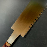 #110 Nagakatsu Double Edge Saw with Eddy Type Handles set by Kurashige 長勝鋸 渦巻き柄 両刃鋸 295mm