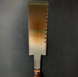 #112 Nagakatsu Double Edge Saw with Eddy Type Handles set by Kurashige 長勝鋸 渦巻き柄 両刃鋸 295mm