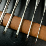 Sukeroku  Sukemaru 3th High-Speed Steel Bench chisels set  三代助丸 碓氷淑郎 ハイス鋼追入鑿 助六 15本組 Oirenomi