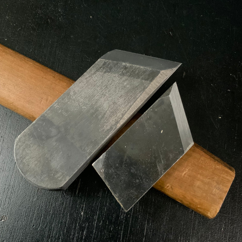 Kouetsu Rabbet Plane with Blue steel right and left By Komori 小森作 侊悦 際鉋 青紙鋼 左 36mm