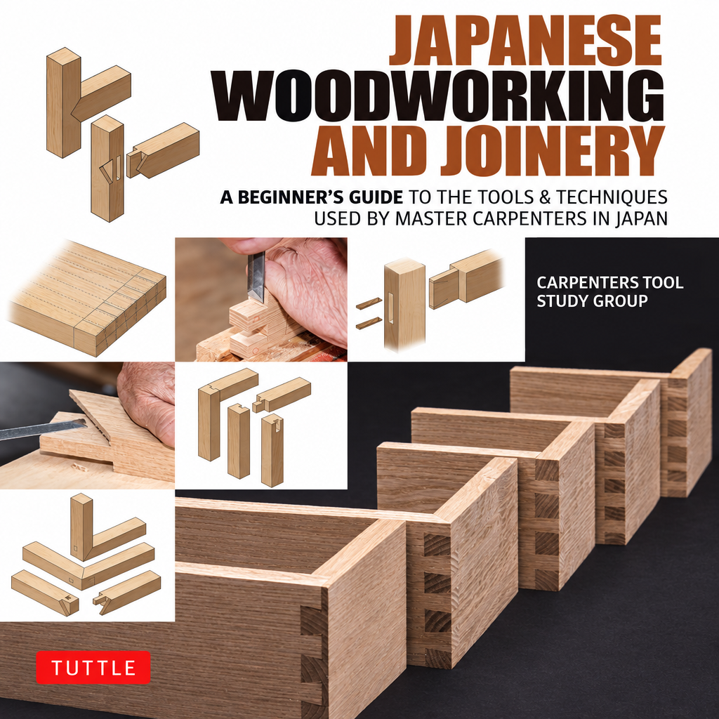 Japanese Woodworking And Joinery :  木組み・継手と組手の技法  英訳版