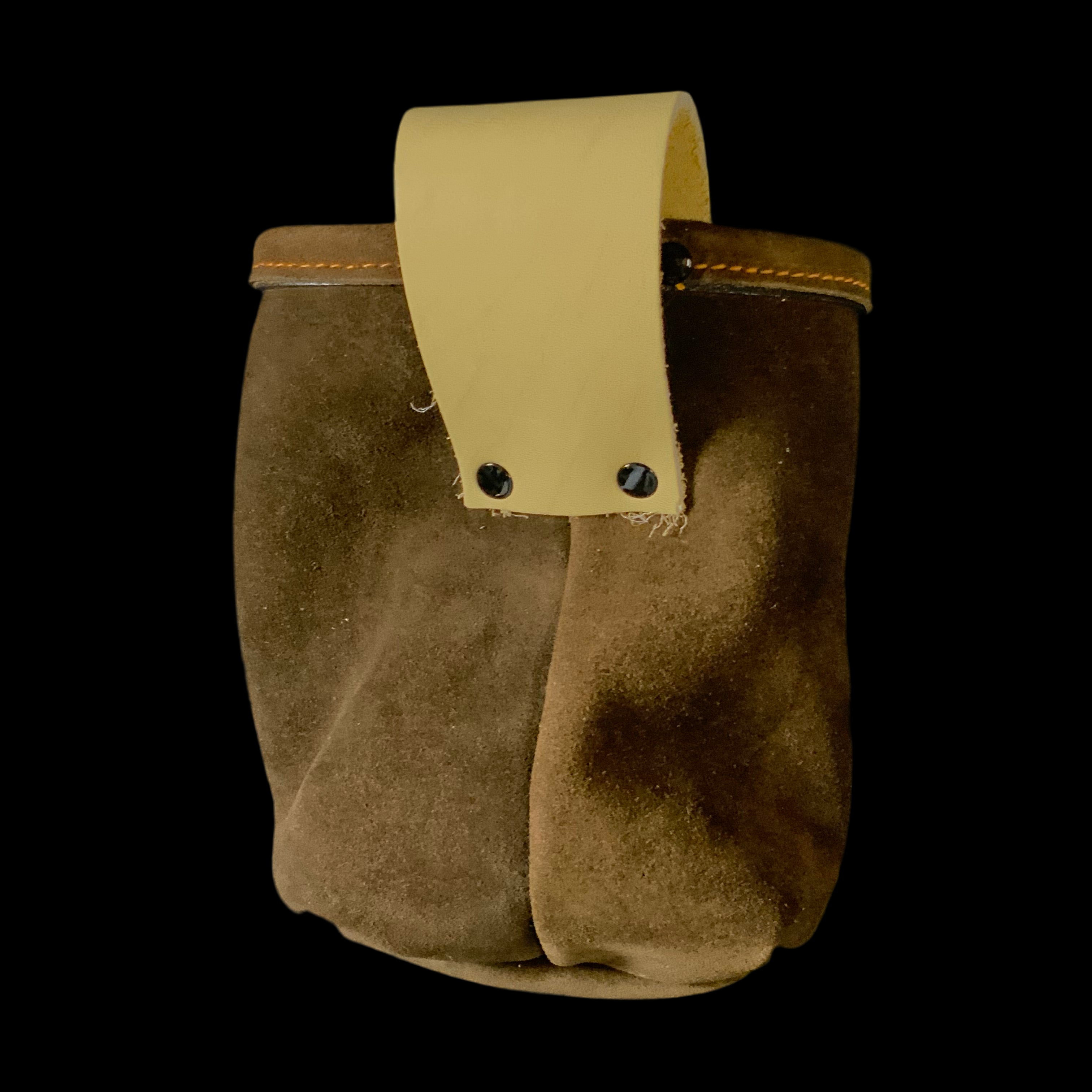 だるま ビス袋 床革  S  Working Waist Screw bag, leather backing