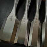 Sukemaru High-Speed Steel Damekiri chisels Timber chisels set 助丸 ハイス ダメ切鑿 Damekirinomi 5本組