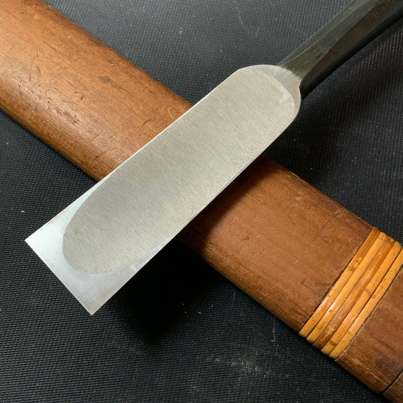 Tasai Middle Timber Bachi chisels (Usunomi) with blue steel 田斎作 中叩バチ 12,18,24mm