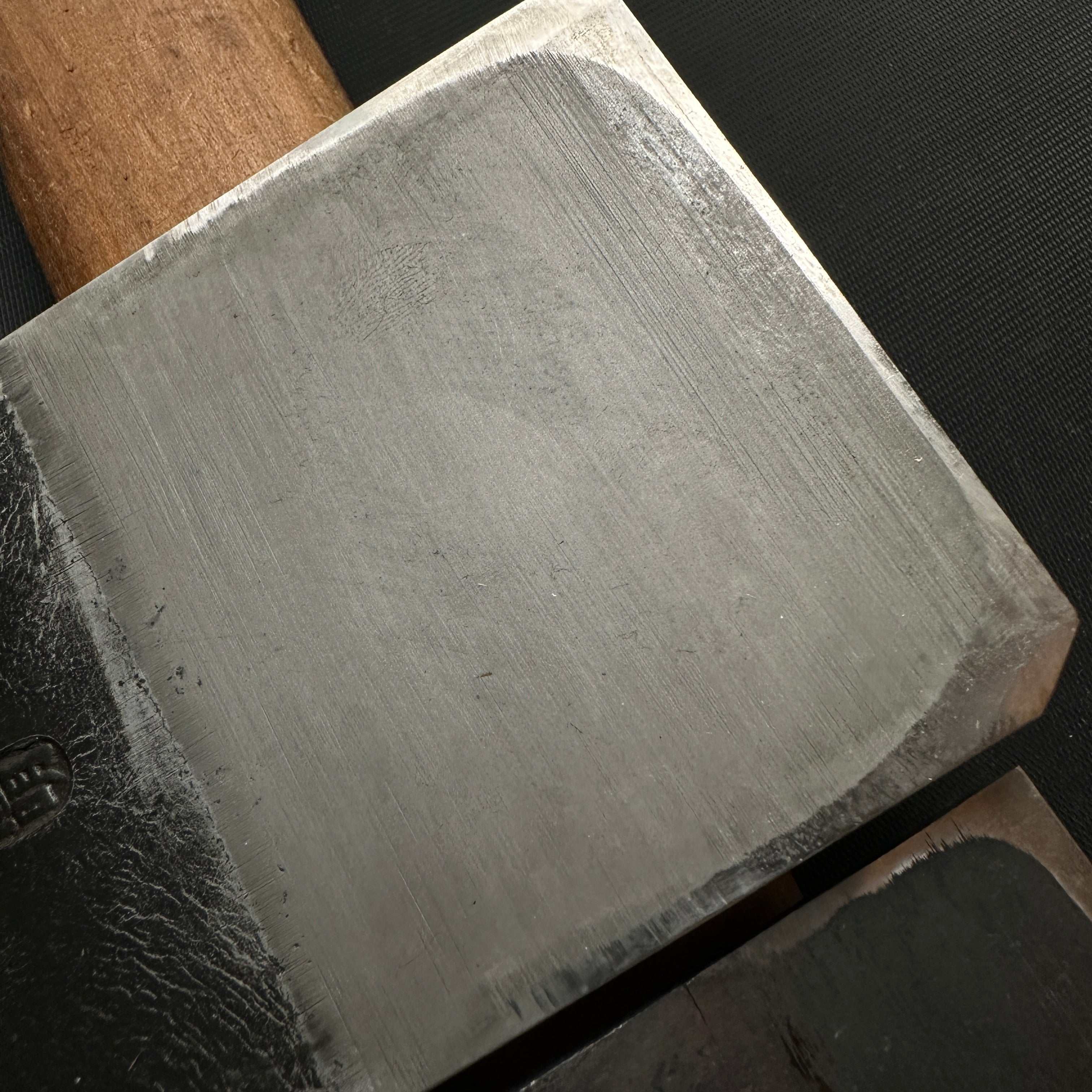 Kuniaki Smoothing Plane 65mm(Kanna)  by Nakano Takeo with Super steel 中野武夫作 仕上げ鉋 国明 特殊スーパー鋼  65mm