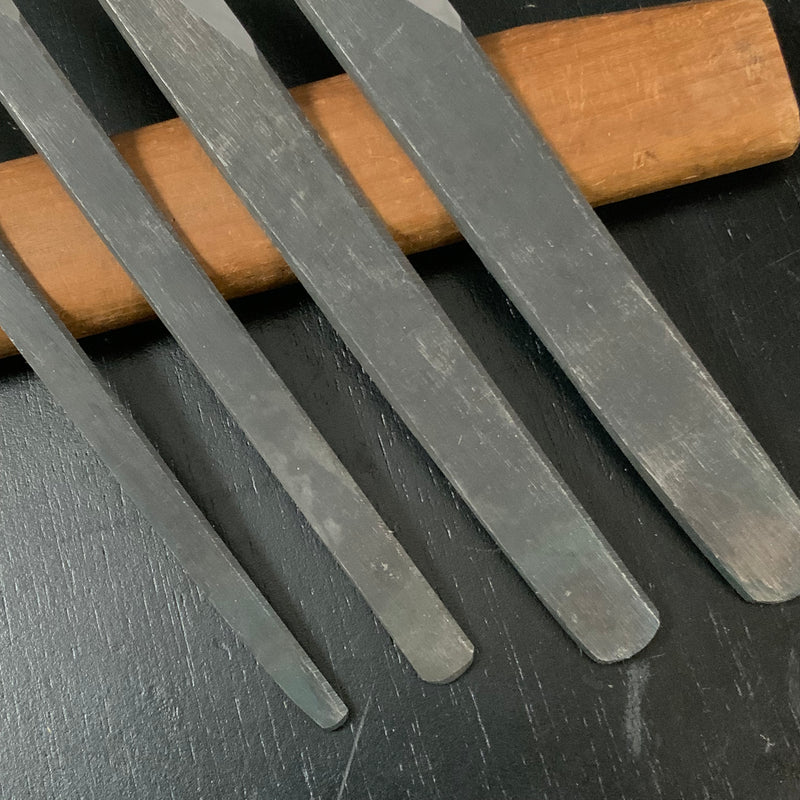 Houei Kiridashi Kokatana Right hand  Blue Steel  豊英 切出し小刀 右 青紙鋼 9,12,18,21mm